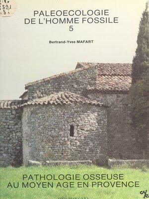 cover image of Pathologie osseuse au Moyen Âge en Provence